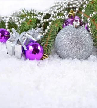 Christmas decorations Stock Photos