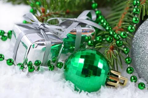 Christmas decorations Stock Photos