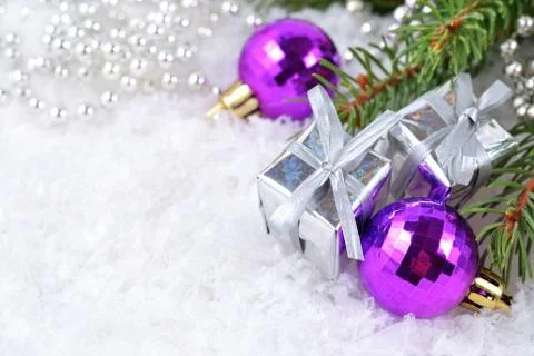 Christmas decorations Stock Photos