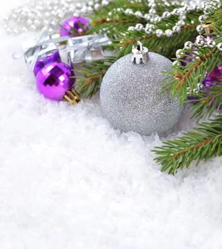 Christmas decorations Stock Photos
