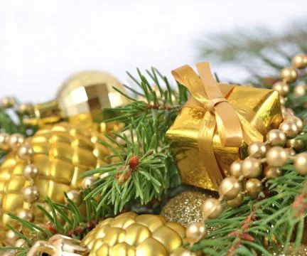 Christmas decorations Stock Photos