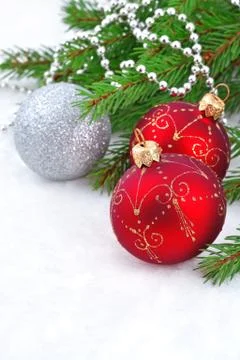 Christmas decorations Stock Photos