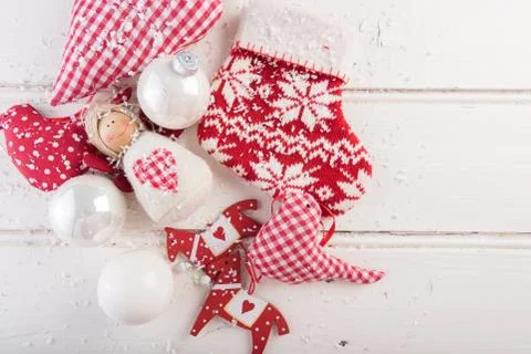 Christmas decorations Stock Photos
