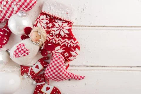 Christmas decorations Stock Photos