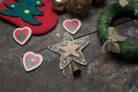 Christmas decorations Stock Photos