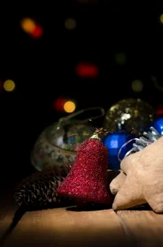 Christmas decorations. Stock Photos