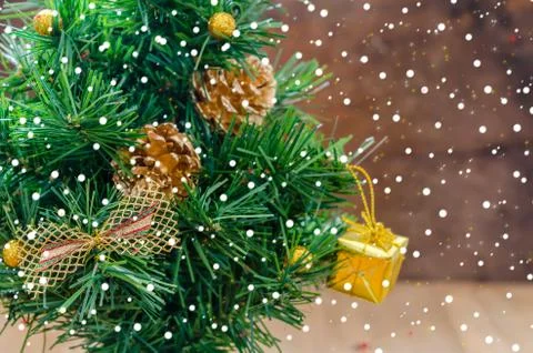 Christmas  with decorations Foto stock