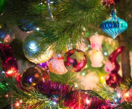 Christmas decorations Stock Photos