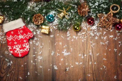 Christmas decorations. Stock Photos