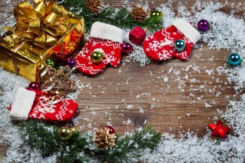 Christmas decorations. Stock Photos