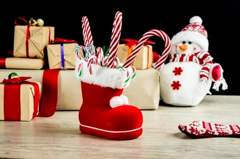 Christmas decorations Stock Photos