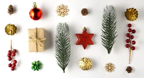 Christmas decorations. Stock Photos