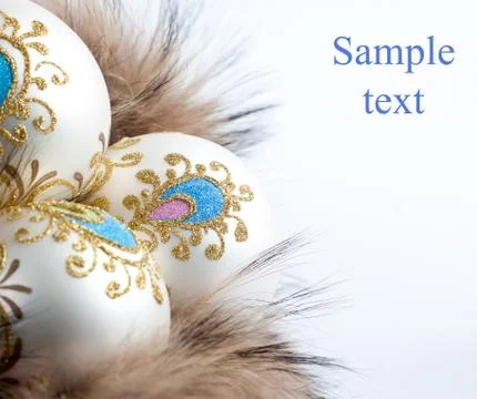 Christmas decorations Stock Photos