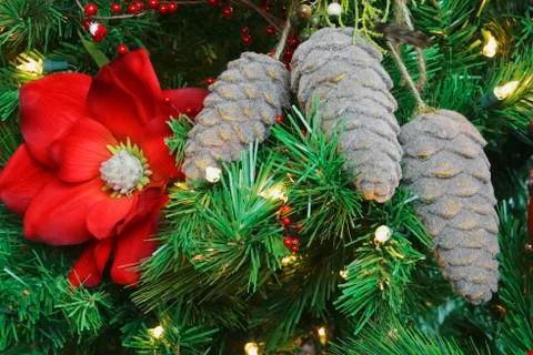 Christmas Decorations Foto stock