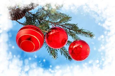 Christmas decorations Stock Photos
