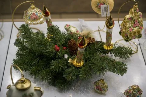 Christmas decorations Foto stock