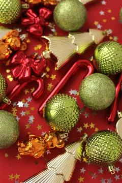 Christmas decorations Stock Photos