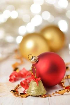 Christmas decorations Stock Photos