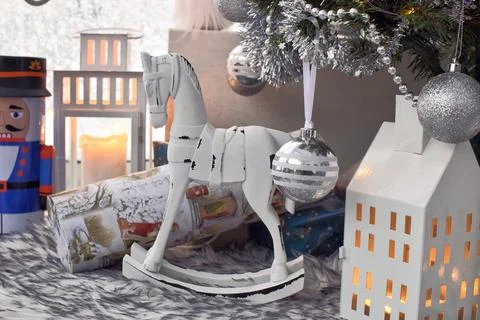 Christmas decorations Stock Photos