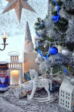 Christmas decorations Stock Photos