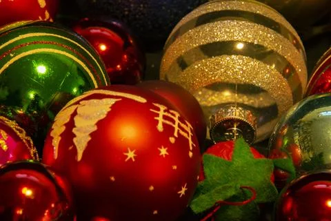 Christmas decorations Stock Photos