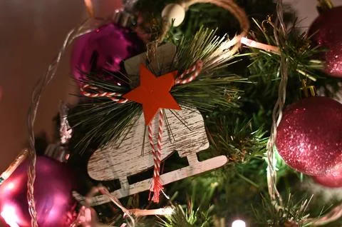 Christmas decorations Stock Photos