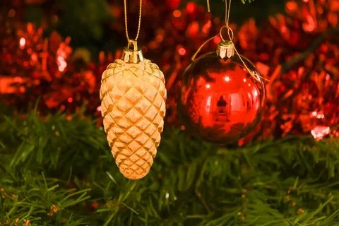 Christmas decorations Stock Photos