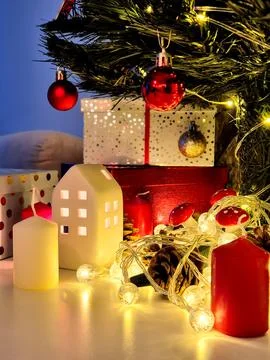 Christmas decorations Foto stock