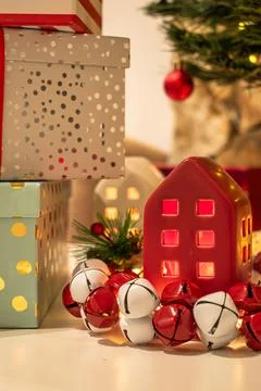 Christmas decorations 스톡 사진
