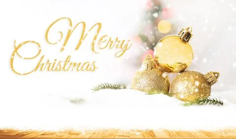 Christmas decorations on rustic wood background Stock Illustration