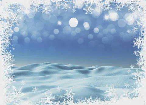 Christmas decorations on rustic wood background Stock Illustration