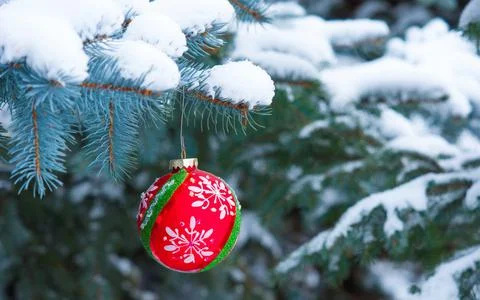 Christmas decorations on rustic wood background Stock Illustration