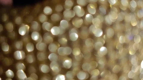 Christmas decorations on the tree. Macro shooting Stock Footage 150650814