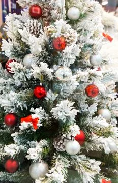 Christmas decorations tree Stock Photos