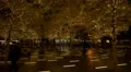 Christmas decorations on trees in downtown Manhattan, New York City 4k or 4k+ Resolution