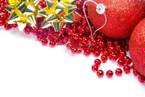 Christmas decorative background Stock Photos