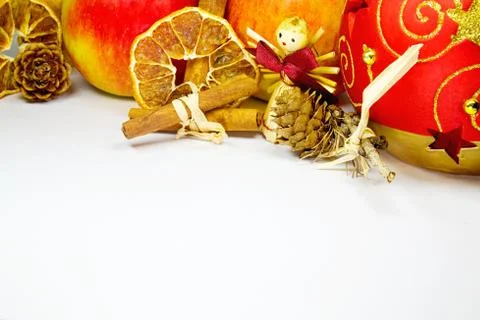 Christmas decorative background Stock Photos
