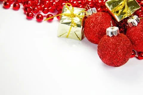 Christmas decorative background Stock Photos