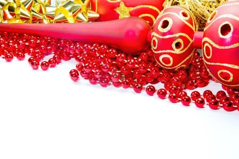 Christmas decorative background Stock Photos