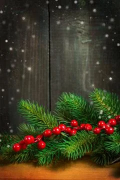 Christmas decorative background Stock Photos