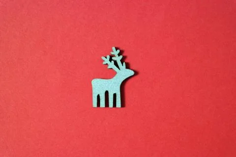 Christmas deer background Stock Photos