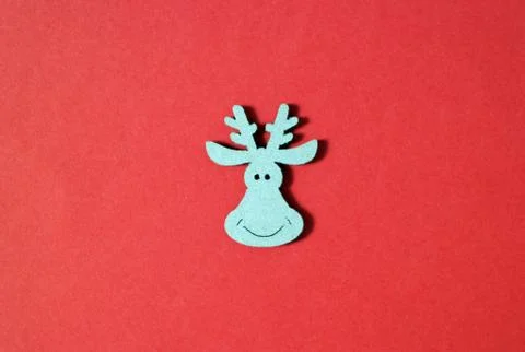 Christmas deer background Foto stock