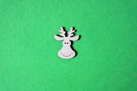 Christmas deer background Stock Photos