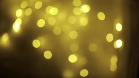 Christmas defocused bokeh on dark background Stock Footage 248782896