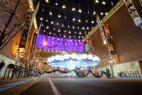 Christmas in Denver Stock Photos