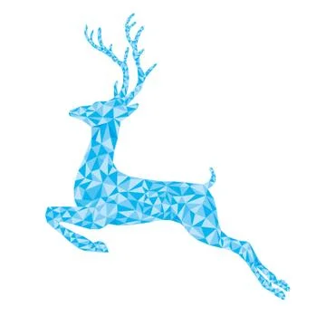 Christmas design elements. The background is white. Stock Illustration