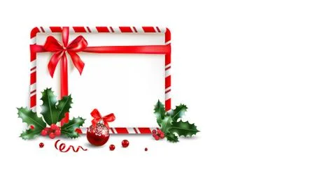 Christmas design frame Stock Illustration