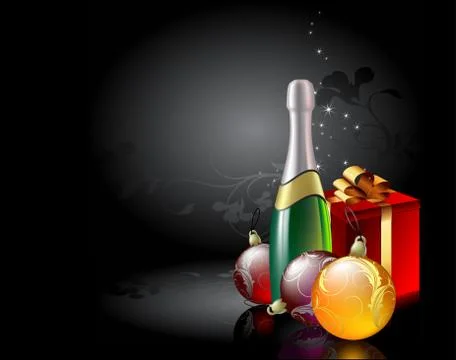 Christmas design Illustrazione stock