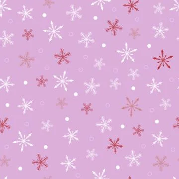 Christmas design, seamless pattern Stock Illustration