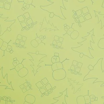 Christmas design, seamless pattern Stock Illustration